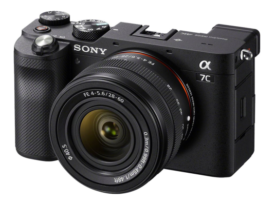 Sony | Full-frame Mirrorless Interchangeable Lens Camera with Sony FE 28-60mm F4-5.6 Zoom Lens | Alpha A7C | Mirrorless Camera body | 24.2 MP | ISO sensitivity (max) 102400 | Display diagonal 3.0 " | Video recording | Wi-Fi | Fast Hybrid