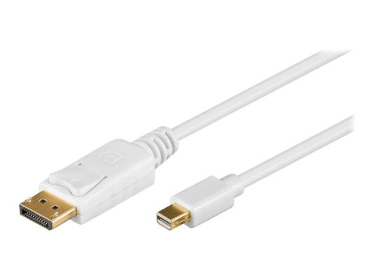 Goobay | Mini DisplayPort adapter cable 1.2 | 52858 | Mini DisplayPort plug | DisplayPort plug | 1 m | Gold-Plated connectors