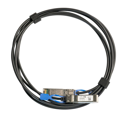 MikroTik | 25GBase Direct Attach Cable | XS+DA0001 | SFP / SFP+ / SFP28 | Maximum transfer distance 1 m