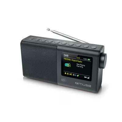Muse | Portable Radio | M-117 DB | AUX in | Black | Portable | FM, DAB / DAB+