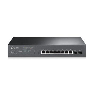 TP-LINK | JetStream 10-Port Gigabit Smart PoE Switch | TL-SG2210MP | Managed L2 | Rackmountable | SFP ports quantity 2 | PoE+ ports quantity 8 | Power supply type Single