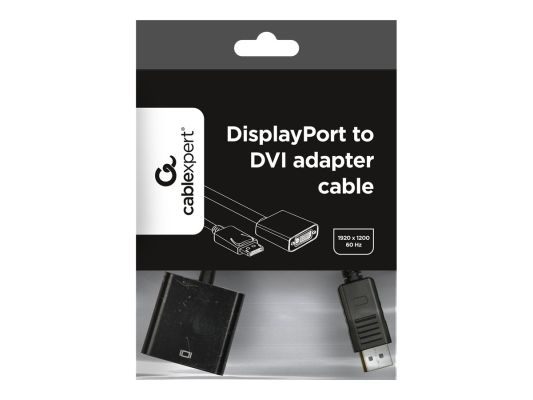 Cablexpert | Adapter Cable | DP to DVI-D | 0.1 m