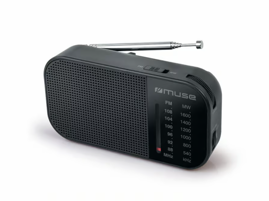 Muse | M-025 R | Portable radio | Black