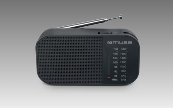 Muse | M-025 R | Portable radio | Black