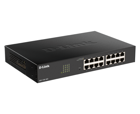 D-Link | Smart Managed Switch | DGS-1100-16V2 | Managed | Desktop | Power supply type 100 to 240 V AC, 50 to 60 Hz Internal