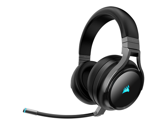 Corsair | High-Fidelity Gaming Headset | VIRTUOSO RGB WIRELESS | Wireless | Over-Ear | Wireless