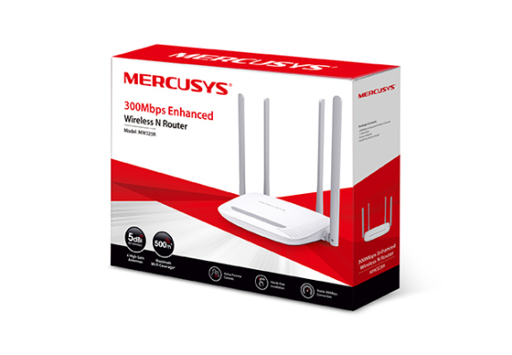 Enhanced Wireless N Router | MW325R | 802.11n | 300 Mbit / s | 10 / 100 Mbit / s | Ethernet LAN (RJ-45) ports 3 | Mesh Support No | MU-MiMO No | No mobile broadband | Antenna type 4xFixed | No