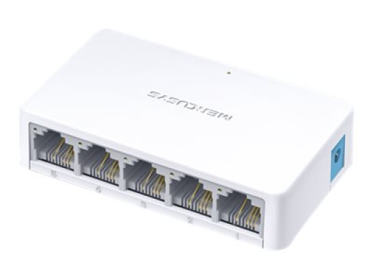 Mercusys | Switch | MS105 | Unmanaged | Desktop | 10 / 100 Mbps (RJ-45) ports quantity 5 | Power supply type External
