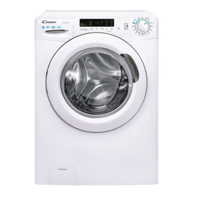 Candy | Washing machine | CS 1072DE / 1-S | Energy efficiency class D | Front loading | Washing capacity 7 kg | 1000 RPM | Depth 49 cm | Width 60 cm | 2D | Near Field Communication (NFC) | White