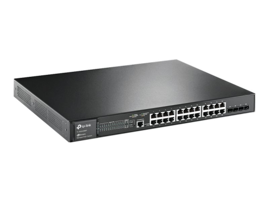 TP-LINK | L2 Managed Switch | TL-SG3428MP | Managed L2+ | Rackmountable | SFP ports quantity 4 | Power supply type Single