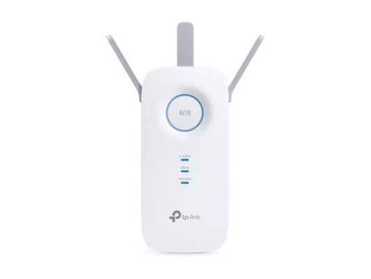 TP-LINK | AC1900 Wi-Fi Range Extender | RE550 | 802.11ac | 2GHz / 5GHz | 600+1300 Mbit / s | 10 / 100 / 1000 Mbit / s | Ethernet LAN (RJ-45) ports 1 | MU-MiMO No | no PoE | Antenna type 3xExternal | No