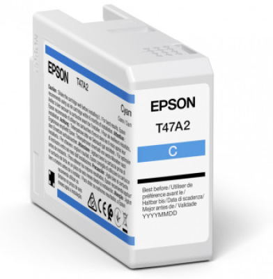 Epson UltraChrome Pro 10 ink | T47A2 | Ink cartrige | Cyan