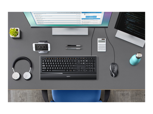 Logitech | Advanced Corded Mouse | M500s | Optical Mouse | Wired | Black