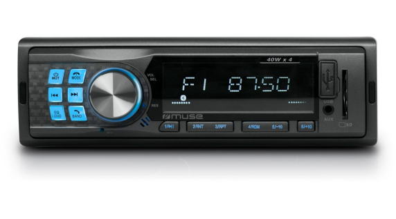 Muse | M-195 | 4 x 40 W | Car Radio with Bluetooth