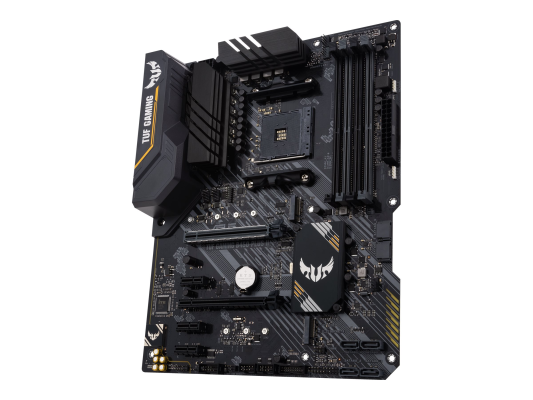 Asus | TUF GAMING B450-PLUS II | Processor family AMD | Processor socket AM4 | DDR4 | Memory slots 4 | Number of SATA connectors 6 x SATA-600 (RAID) | Chipset AMD B | ATX