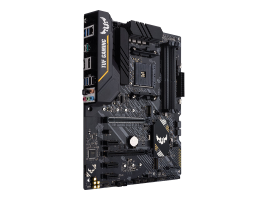 Asus | TUF GAMING B450-PLUS II | Processor family AMD | Processor socket AM4 | DDR4 | Memory slots 4 | Number of SATA connectors 6 x SATA-600 (RAID) | Chipset AMD B | ATX