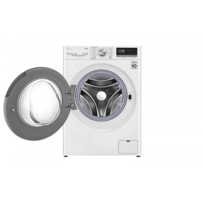 LG | Washing Machine With Dryer | F2DV5S7S1E | Energy efficiency class D | Front loading | Washing capacity 7 kg | 1200 RPM | Depth 46 cm | Width 60 cm | Display | LED | Drying system | Drying capacity 5 kg | Steam function | D