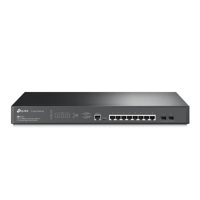 TP-LINK | 8-Port 10 / 100 / 2500Mbps Desktop Network Switch | SG3210XHP-M2 | Managed L2+ | Rackmountable | SFP+ ports quantity 2 | Power supply type External
