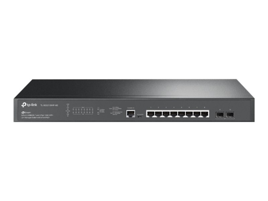 TP-LINK | 8-Port 10 / 100 / 2500Mbps Desktop Network Switch | SG3210XHP-M2 | Managed L2+ | Rackmountable | SFP+ ports quantity 2 | Power supply type External