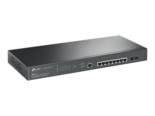 TP-LINK | 8-Port 10 / 100 / 2500Mbps Desktop Network Switch | SG3210XHP-M2 | Managed L2+ | Rackmountable | SFP+ ports quantity 2 | Power supply type External