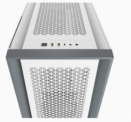 Corsair | Computer Case | iCUE 5000D | Side window | White | ATX | Power supply included No | ATX