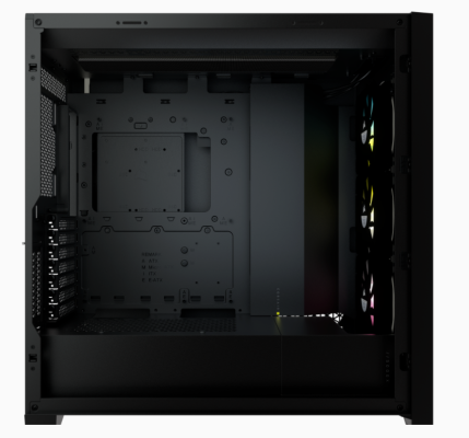 Corsair | RGB Computer Case | iCUE 5000X | Side window | Black | ATX | Power supply included No | ATX