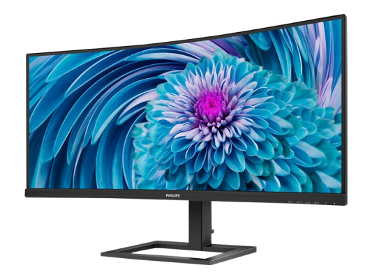 Philips | UltraWide LCD Monitor | 346E2CUAE | 34 " | VA | WQHD | 21:9 | 100 Hz | 4 ms | 3440 x 1440 | 300 cd / m² | HDMI ports quantity 1 | Black | Warranty 36 month(s)