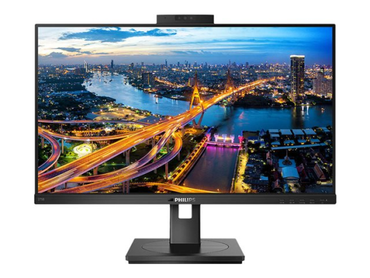 Philips | LCD Monitor with Windows Hello Webcam | 275B1H / 00 | 27 " | IPS | QHD | 16:9 | 75 Hz | 4 ms | 2560 x 1440 pixels | 300 cd / m² | Audio out | HDMI ports quantity 1 | Black