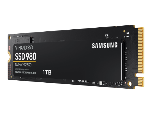 Samsung | V-NAND SSD | 980 | 1000 GB | SSD form factor M.2 2280 | Solid-state drive interface M.2 NVME | Read speed 3500 MB / s | Write speed 3000 MB / s