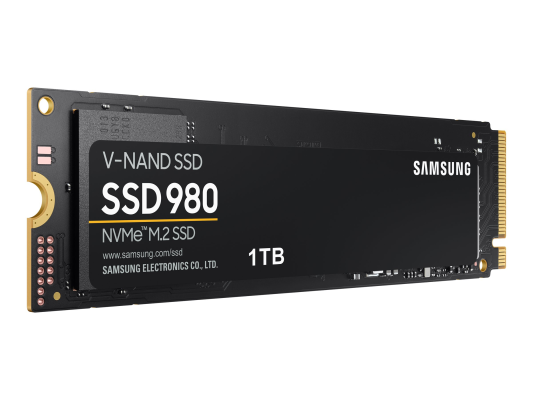 Samsung | V-NAND SSD | 980 | 1000 GB | SSD form factor M.2 2280 | Solid-state drive interface M.2 NVME | Read speed 3500 MB / s | Write speed 3000 MB / s