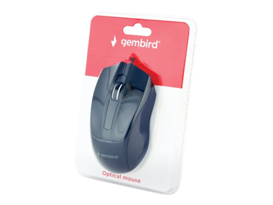 Gembird | Optical Mouse | MUS-3B-01 | Optical mouse | USB | Black