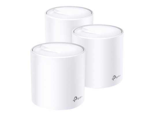 Whole-Home Wi-Fi System | Deco X20(3-pack) | 802.11ac | 1201 Mbit / s | 10 / 100 / 1000 Mbit / s | Ethernet LAN (RJ-45) ports 2 | Mesh Support Yes | No mobile broadband | Antenna type Internal