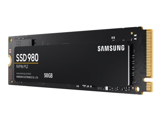 Samsung | V-NAND SSD | 980 | 500 GB | SSD form factor M.2 2280 | Solid-state drive interface M.2 NVME | Read speed 3500 MB / s | Write speed 3000 MB / s