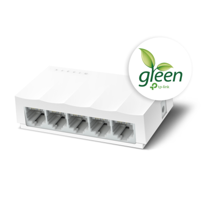 TP-LINK | 5-Port 10 / 100Mbps Desktop Network Switch | LS1005 | Unmanaged | Desktop | Power supply type External