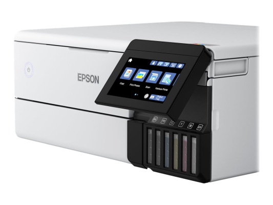 Epson Wireless Photo Printer | EcoTank L8160 | Inkjet | Colour | Inkjet Multifunctional Printer | A4 | Wi-Fi | Grey