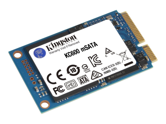 Kingston | KC600 | 256 GB | Solid-state drive interface mSATA | Read speed 550 MB / s | Write speed 500 MB / s