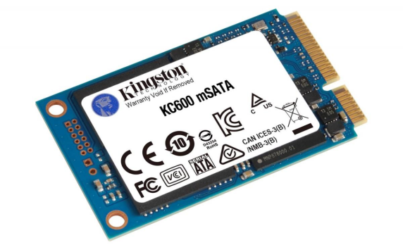 Kingston | KC600 | 512 GB | Solid-state drive interface mSATA | Read speed 550 MB / s | Write speed 520 MB / s