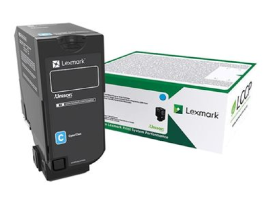 Lexmark Return Program Toner Cartridge | 75B20C0 | Toner cartridge | Cyan