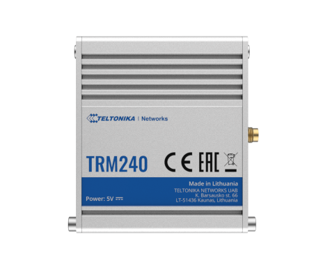 LTE Modem | TRM240 | No Wi-Fi | Mesh Support No | MU-MiMO No | 2G / 3G | Antenna type 1xSMA for LTE | 1 x microUSB