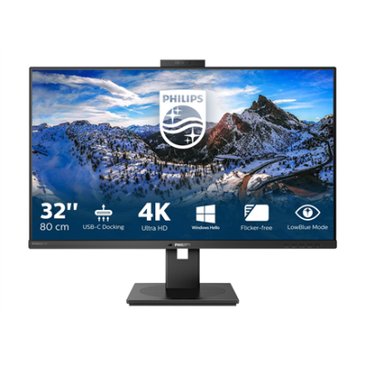 Philips | Monitor | 329P1H | 31.5 " | IPS | 4K UHD | 16:9 | 60 Hz | 4 ms | 3840 x 2160 | 350 cd / m² | HDMI ports quantity 2 | Black | Warranty 24 month(s)