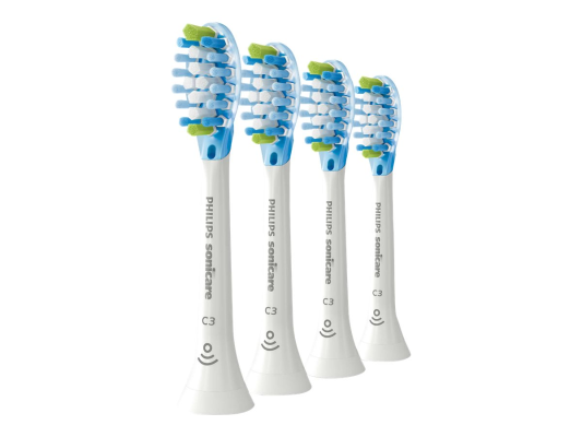 Philips | Sonicare C3 Premium Plaque Defence Toothbrush heads | HX9044 / 17 | Heads | For adults | Number of brush heads included 4 | Number of teeth brushing modes Does not apply | White