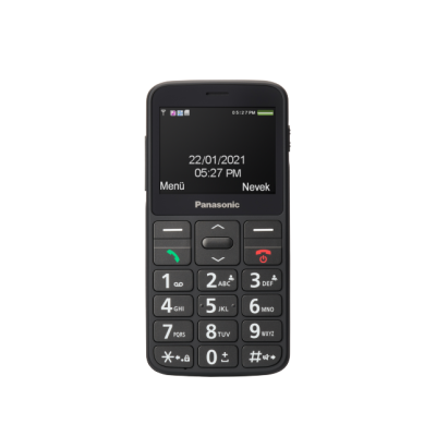 Panasonic | KX-TU160 | Easy Use Mobile Phone | Black | 2.4 " | TFT-LCD | Bluetooth | USB version USB-C | Built-in camera | Main camera resolution 0.3 MP