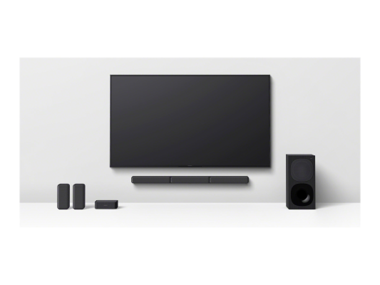 Sony | HT-S40R 5.1ch Home Cinema Soundbar with Wireless Rear Speakers | Black | No | USB port | Wi-Fi | Bluetooth | Wireless connection