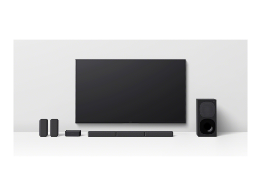 Sony | HT-S40R 5.1ch Home Cinema Soundbar with Wireless Rear Speakers | Black | No | USB port | Wi-Fi | Bluetooth | Wireless connection