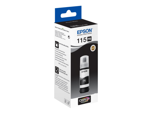 Epson 115 ECOTANK | Ink Bottle | Photo Black