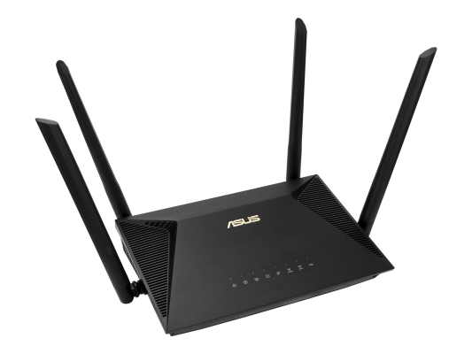 Wireless AX1800 Dual Band Gigabit Router | RT-AX53U | 1201+600 Mbit / s | Ethernet LAN (RJ-45) ports 4 | Mesh Support No | MU-MiMO Yes | No mobile broadband | Antenna type External antenna x 4 | 36 month(s)