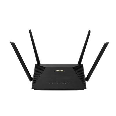 Wireless AX1800 Dual Band Gigabit Router | RT-AX53U | 1201+600 Mbit / s | Ethernet LAN (RJ-45) ports 4 | Mesh Support No | MU-MiMO Yes | No mobile broadband | Antenna type External antenna x 4 | 36 month(s)