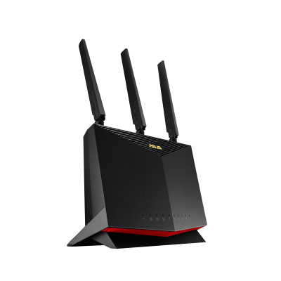 LTE Modem Router | 4G-AC86U Wireless-AC2600 | 802.11ac | 800+1733 Mbit / s | 10 / 100 / 1000 Mbit / s | Ethernet LAN (RJ-45) ports 4 | Mesh Support No | MU-MiMO Yes | 3G / 4G via optional USB adapter | Antenna type Dual-band | 1 x USB 