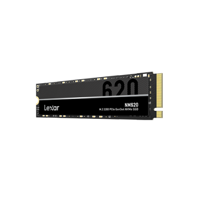 Lexar | M.2 NVMe SSD | NM620 | 2000 GB | SSD form factor M.2 2280 | Solid-state drive interface PCIe Gen3x4 | Read speed 3300 MB / s | Write speed 3000 MB / s