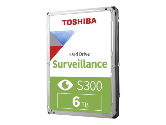 TOSHIBA S300 Video Surveillance HDD 6TB 3.5inch 5400rpm 256MB 24 / 7 SMR Warr 3m. BULK | Toshiba